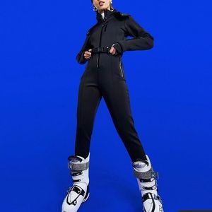 Black ski suit ASOS worn once